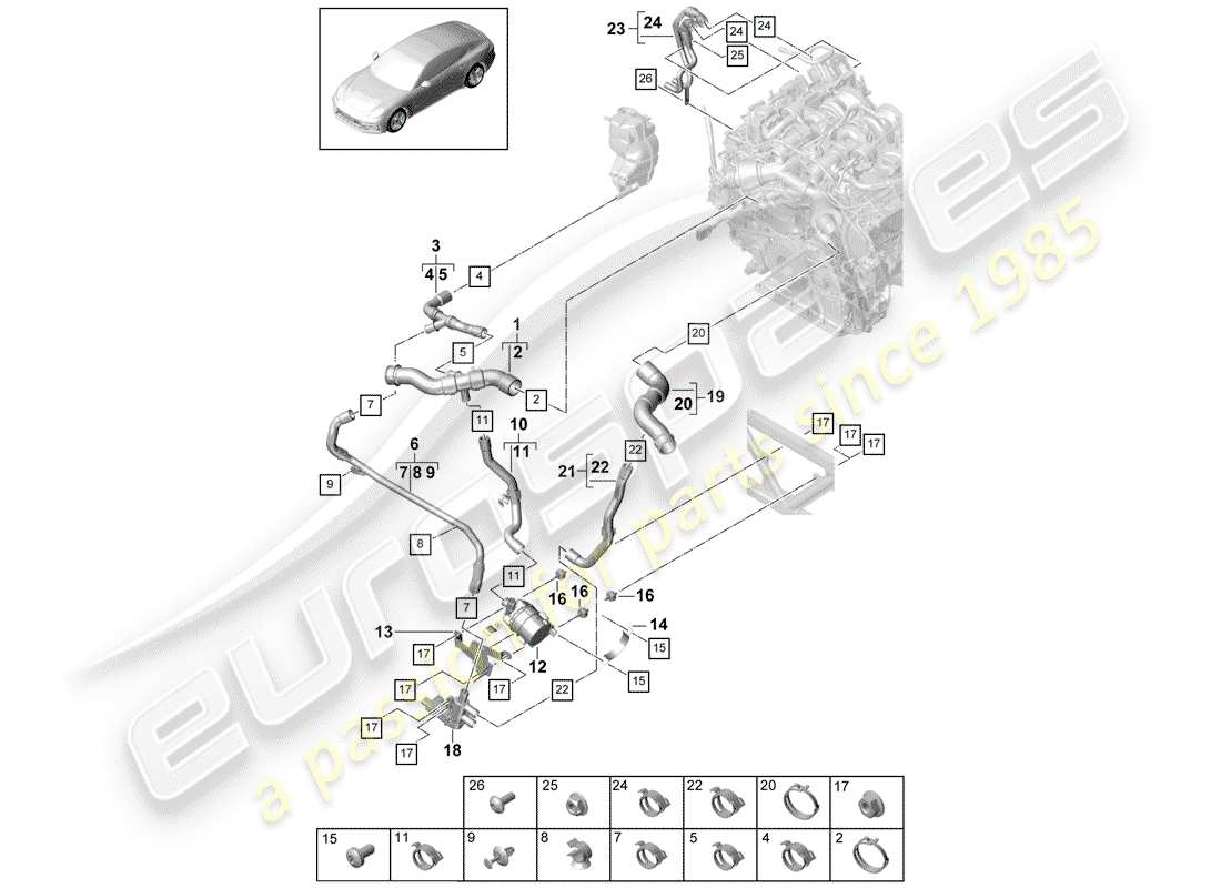 part diagram containing part number 971122109f
