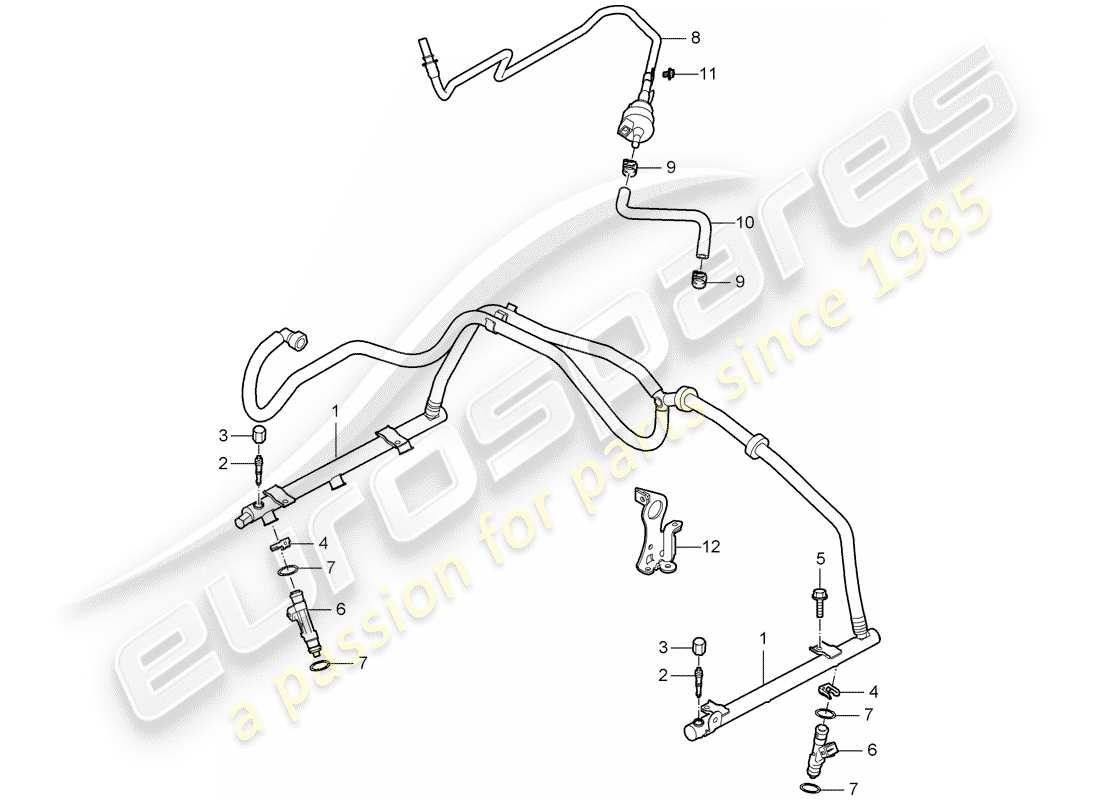 part diagram containing part number 98710121300