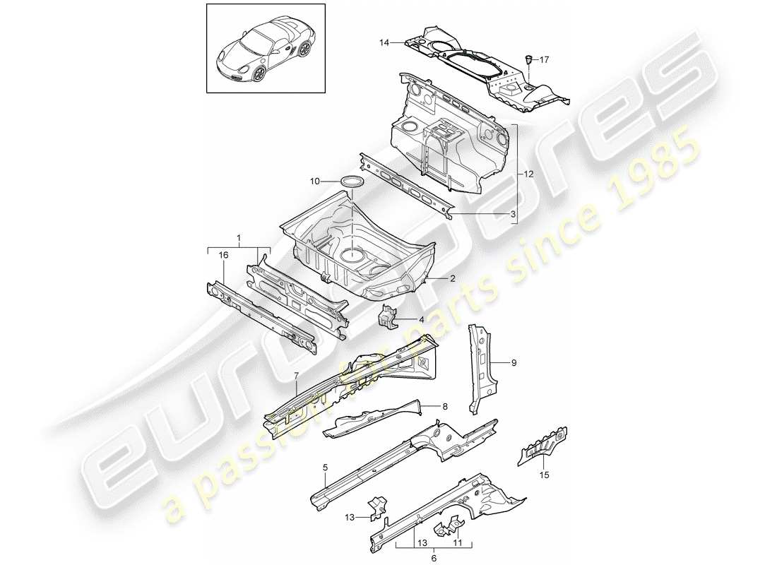 part diagram containing part number 99750193801