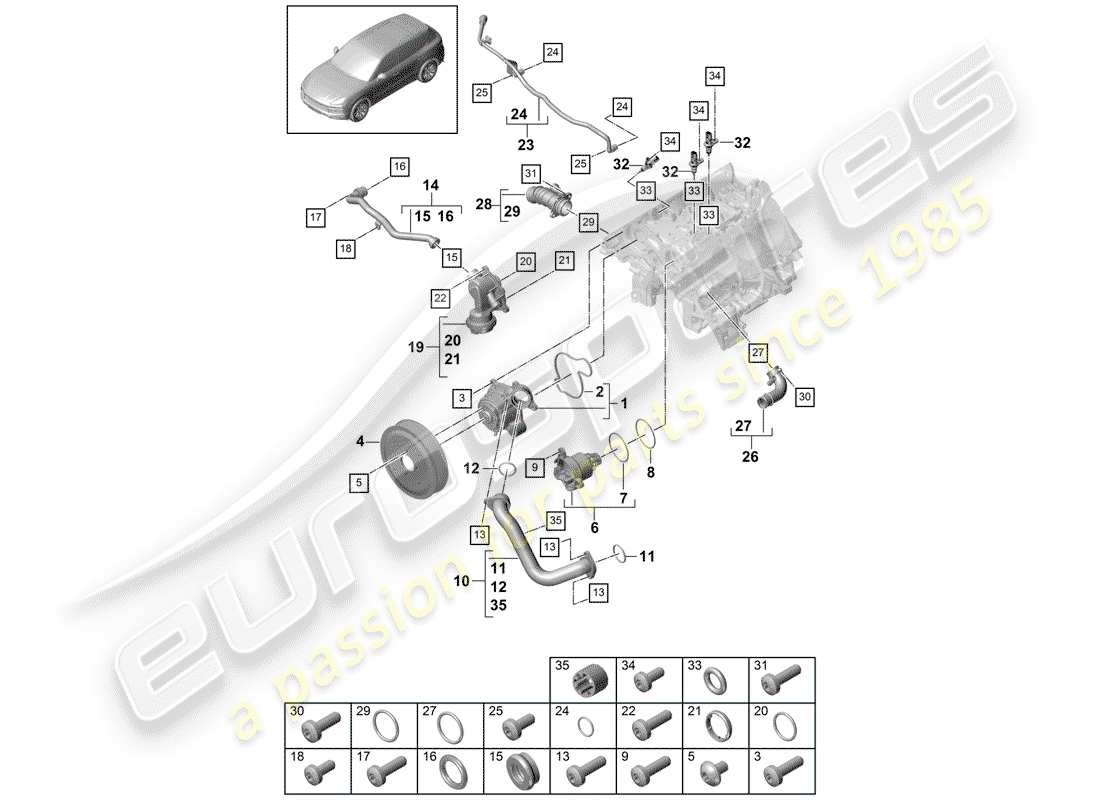 part diagram containing part number 9a712111511