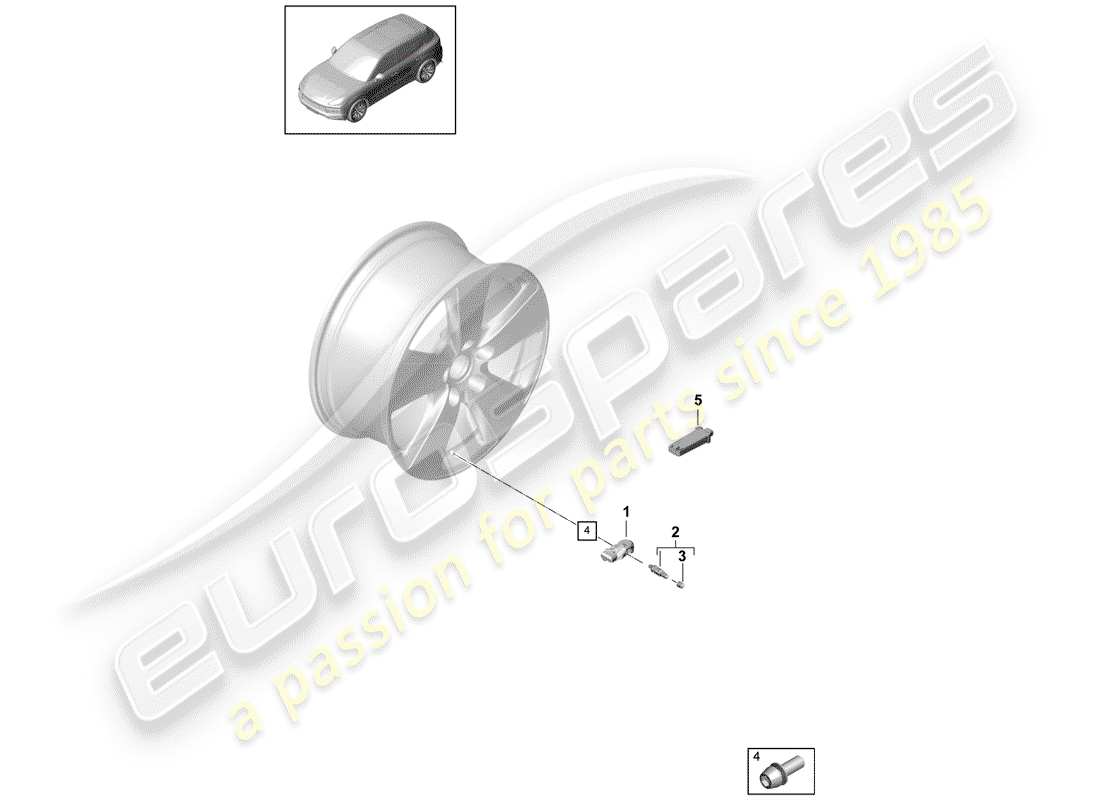 part diagram containing part number paf009379