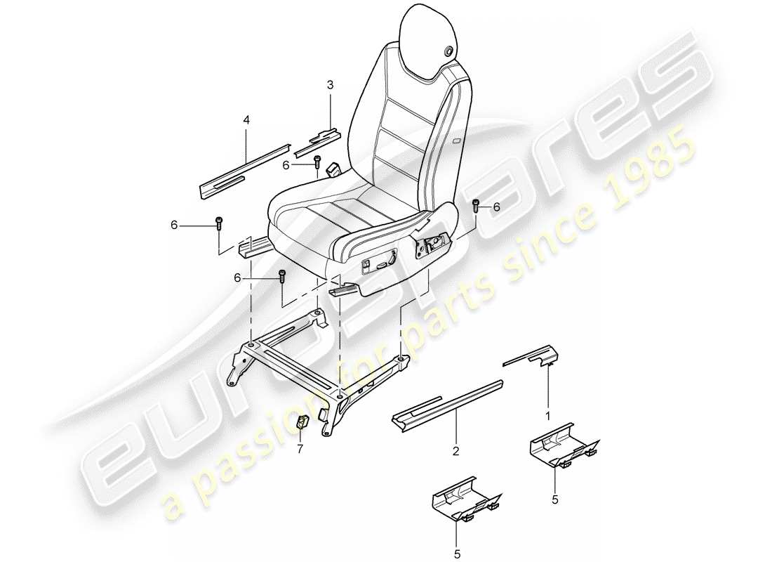 part diagram containing part number 95552133203
