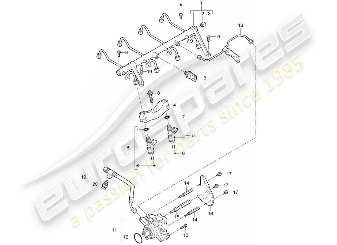 part diagram containing part number 948605230ax