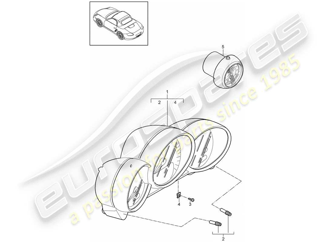 part diagram containing part number 98764132801