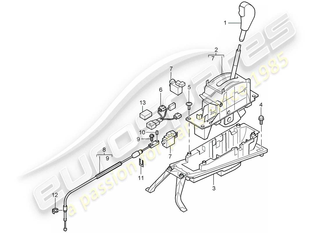 part diagram containing part number 95542601100