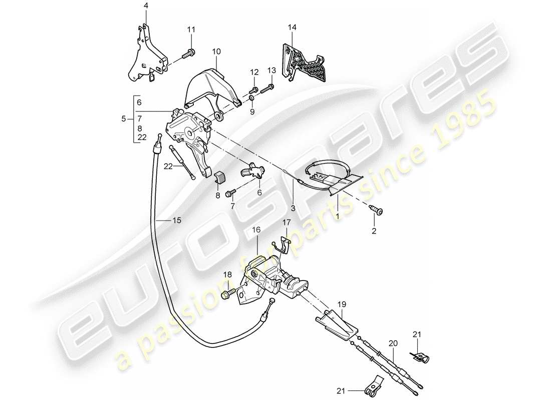 part diagram containing part number 95542414011