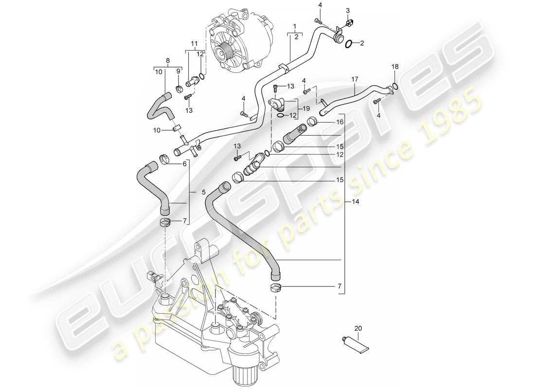 part diagram containing part number 94810635703