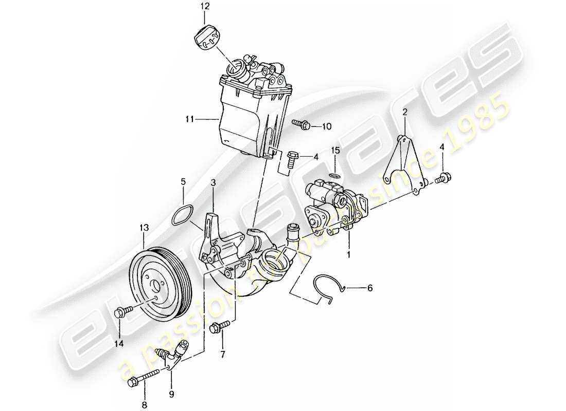 part diagram containing part number 99731492050