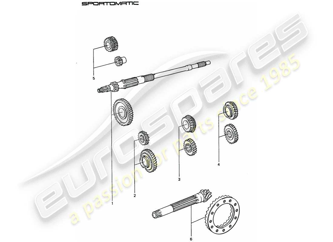 VIEW PARTS DIAGRAMS FROM THE PORSCHE 911 PARTS CATALOGUE a part diagram from the porsche 911 parts catalogue