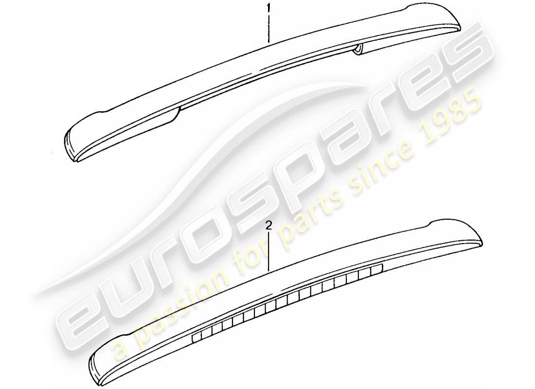 a part diagram from the porsche 2003 (tequipment) parts catalogue