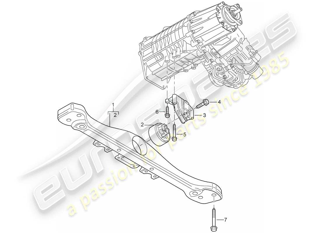 part diagram containing part number 95834122530