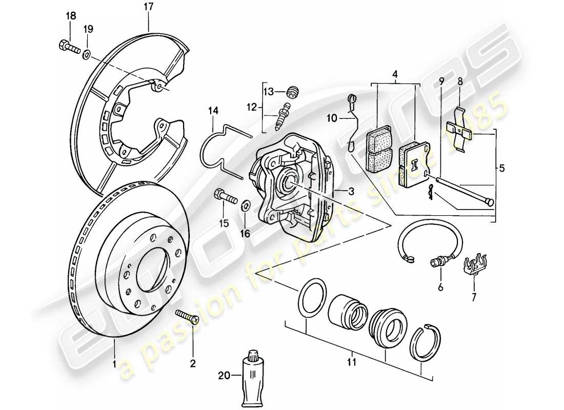 part diagram containing part number 94435204103