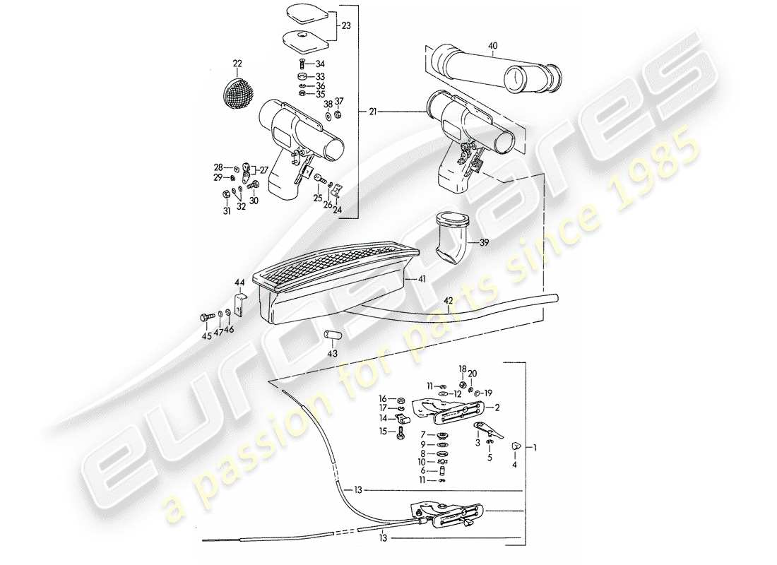 part diagram containing part number n 0124351
