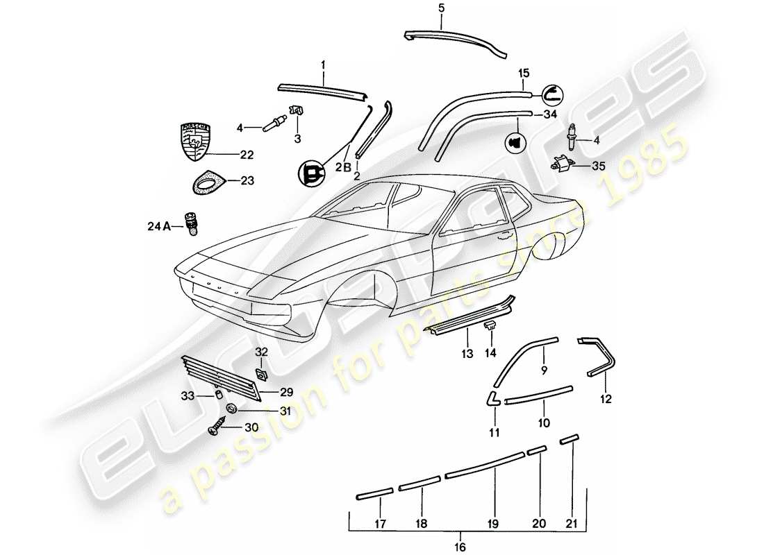 part diagram containing part number 94455970600