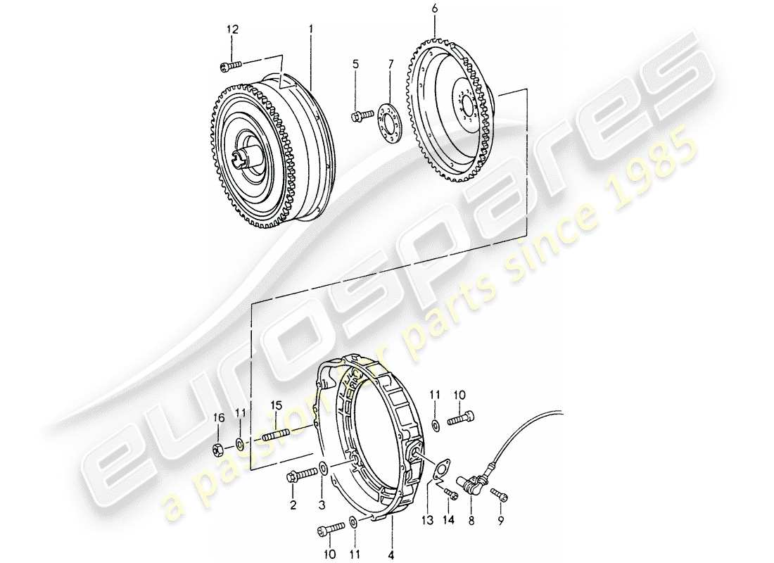 VIEW PARTS DIAGRAMS FROM THE PORSCHE 993 PARTS CATALOGUE a part diagram from the porsche 993 parts catalogue