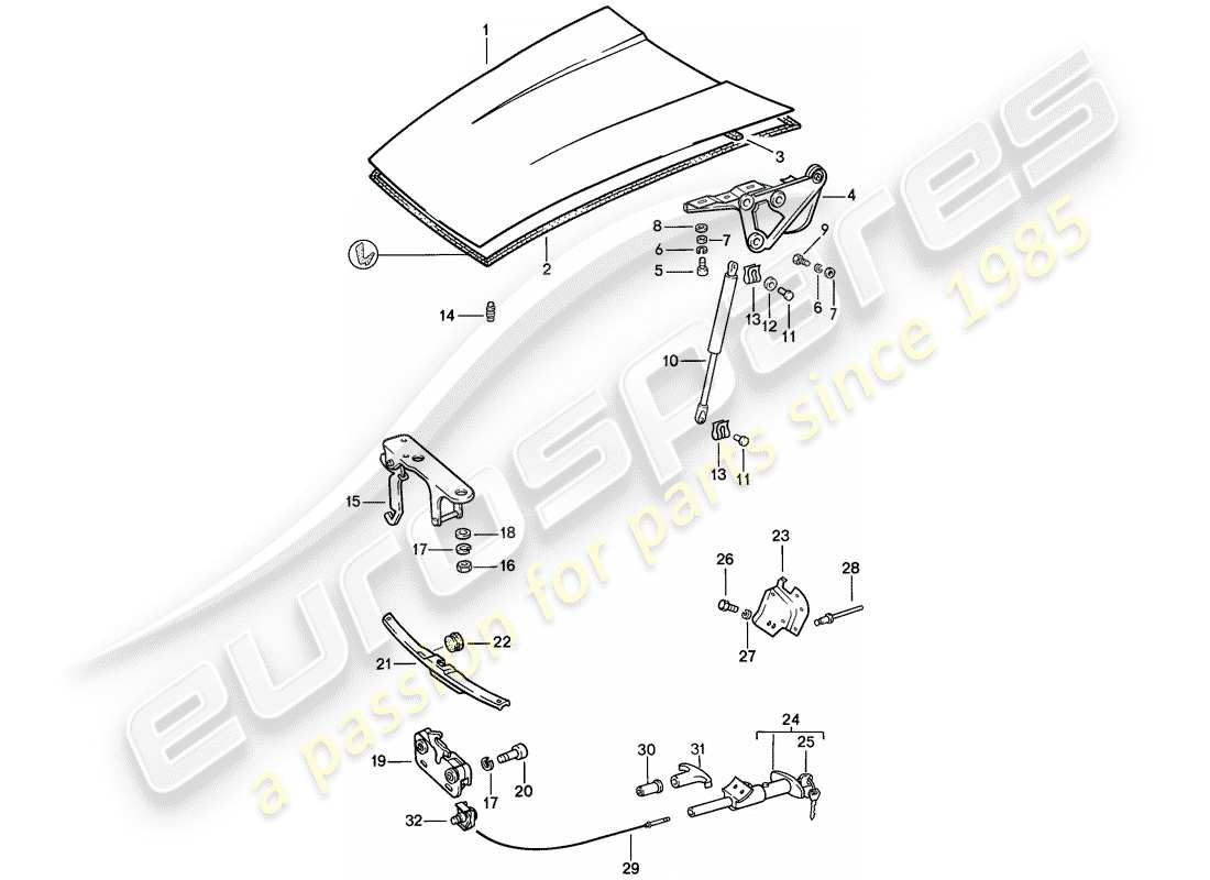 part diagram containing part number 99970303650