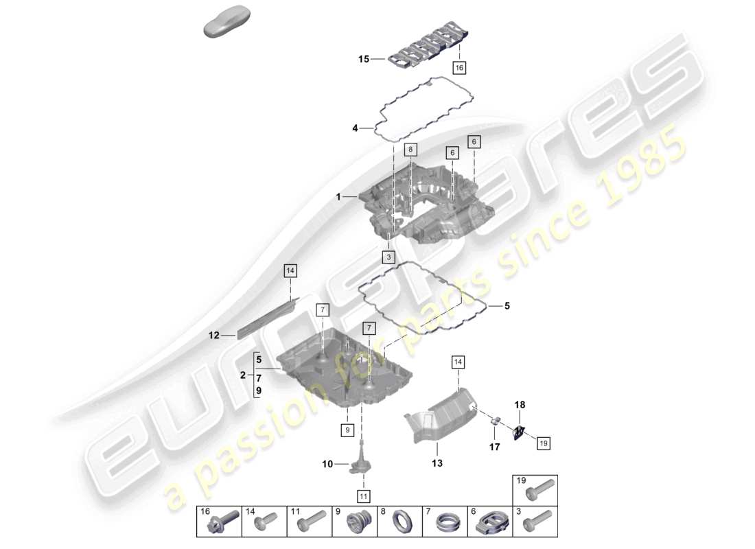 VIEW PARTS DIAGRAMS FROM THE PORSCHE BOXSTER PARTS CATALOGUE a part diagram from the porsche boxster parts catalogue