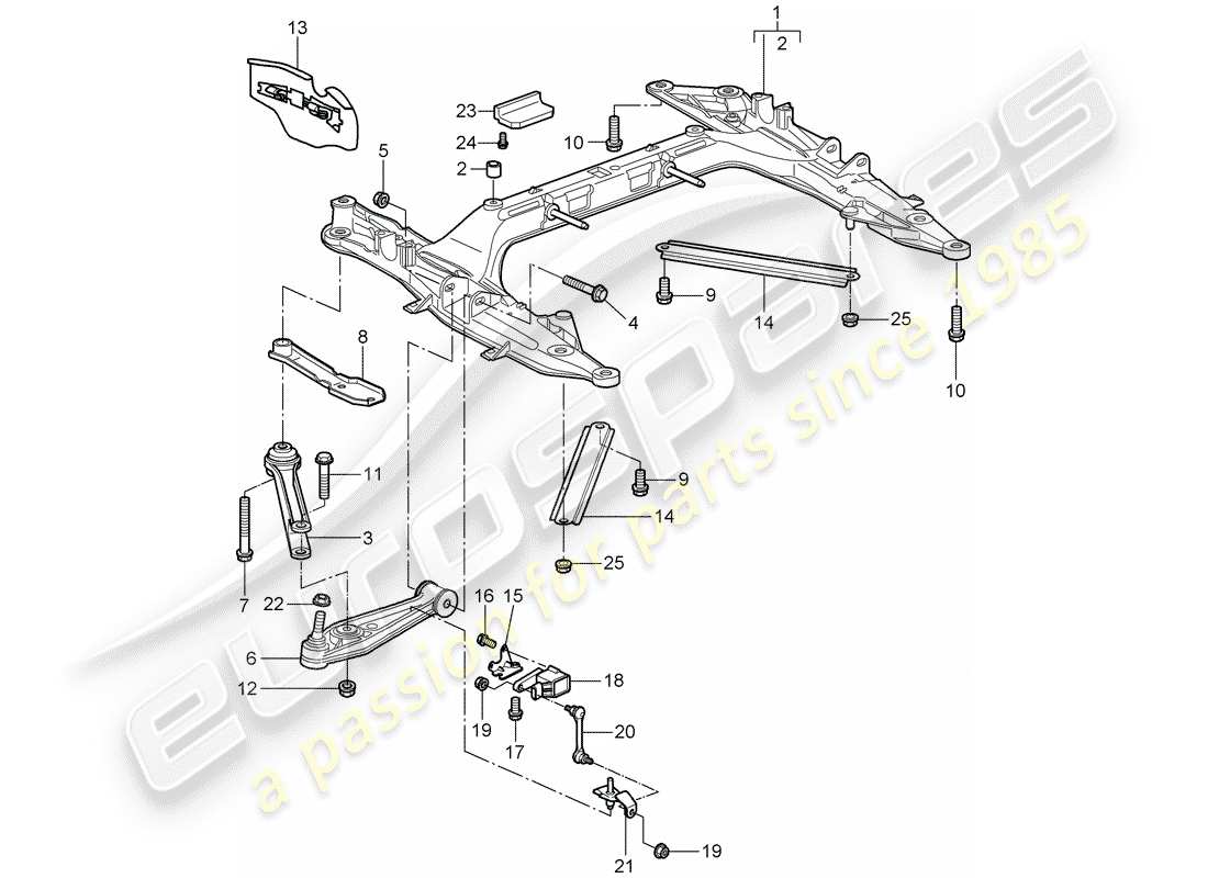 part diagram containing part number 99750443301