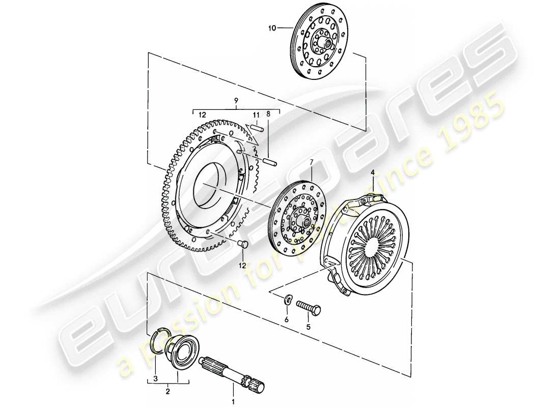 VIEW PARTS DIAGRAMS FROM THE PORSCHE 928 PARTS CATALOGUE a part diagram from the porsche 928 parts catalogue
