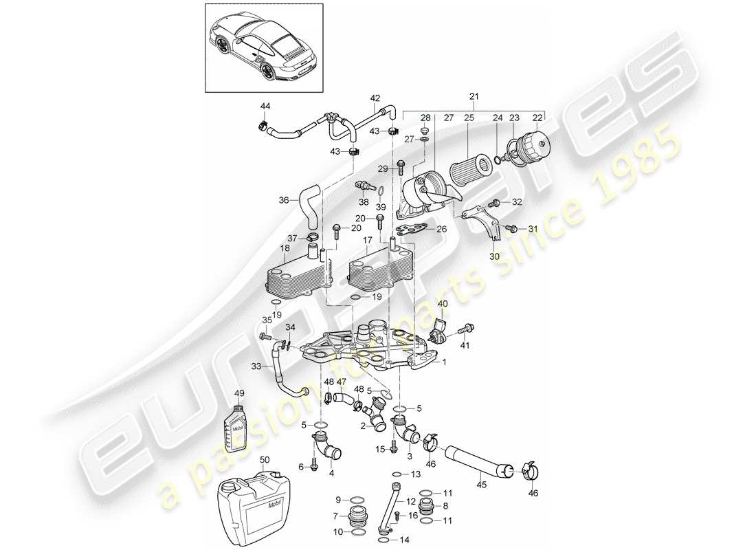 part diagram containing part number 99970740941
