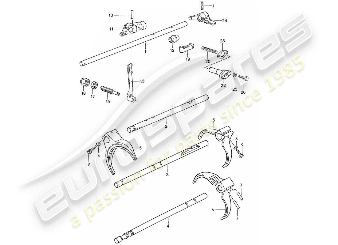 VIEW PARTS DIAGRAMS FROM THE PORSCHE 928 PARTS CATALOGUE a part diagram from the porsche 928 parts catalogue