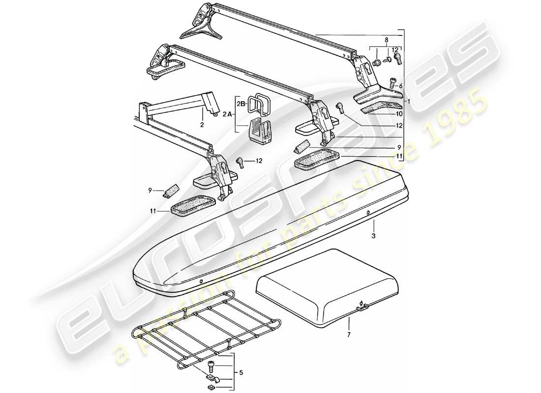 VIEW PARTS DIAGRAMS FROM THE PORSCHE 924 PARTS CATALOGUE a part diagram from the porsche 924 parts catalogue