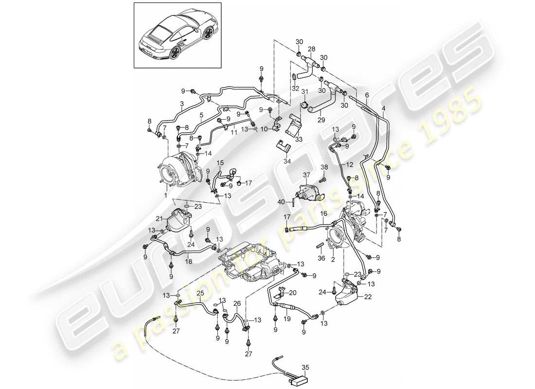 part diagram containing part number 90038504101