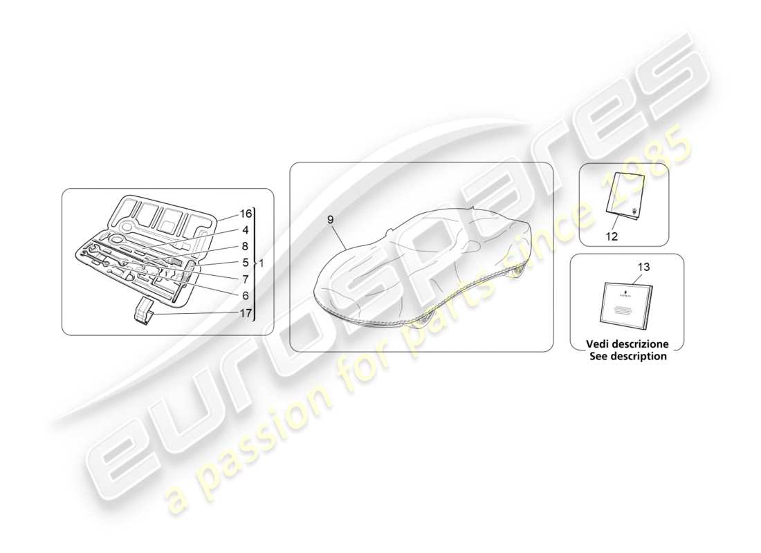 part diagram containing part number 89305400