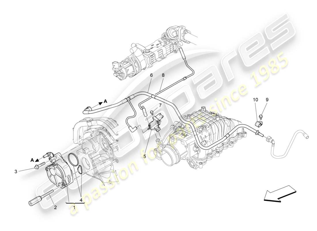 part diagram containing part number 46328277