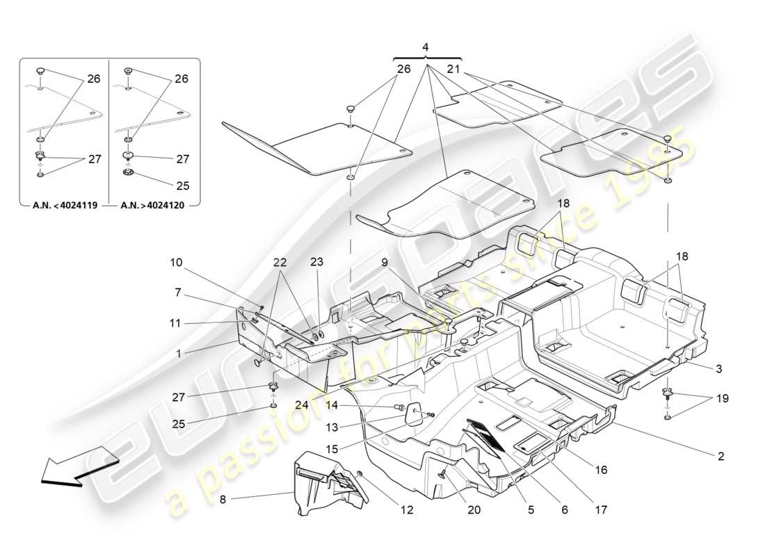 part diagram containing part number 673007692