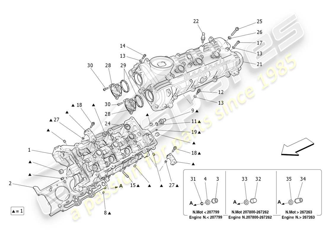 part diagram containing part number 302852