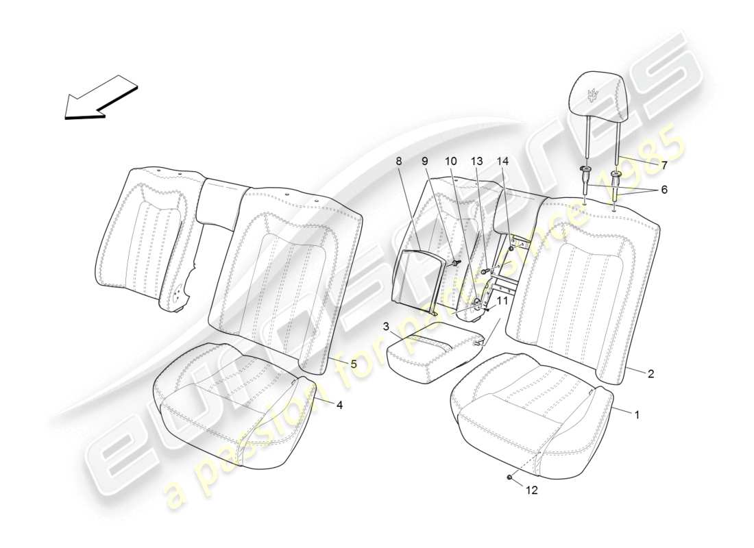 part diagram containing part number 980145125