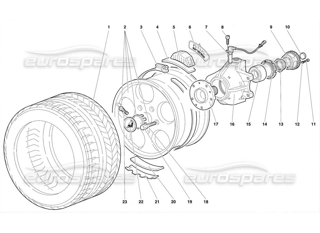 part diagram containing part number 008933601