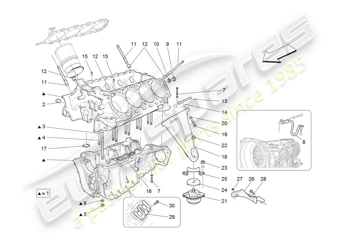 part diagram containing part number 281182