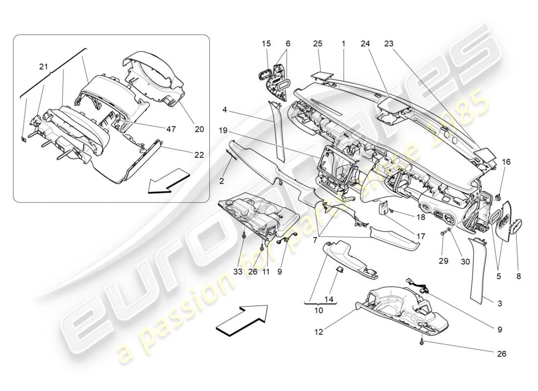 part diagram containing part number 670016959