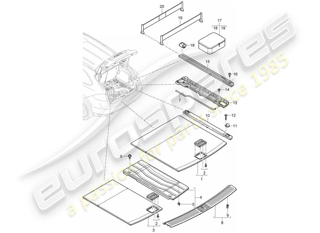 part diagram containing part number 95555120300