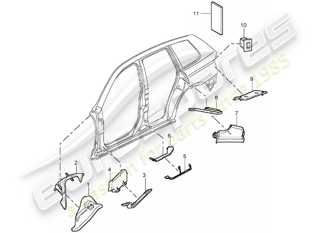 part diagram containing part number 95555643100