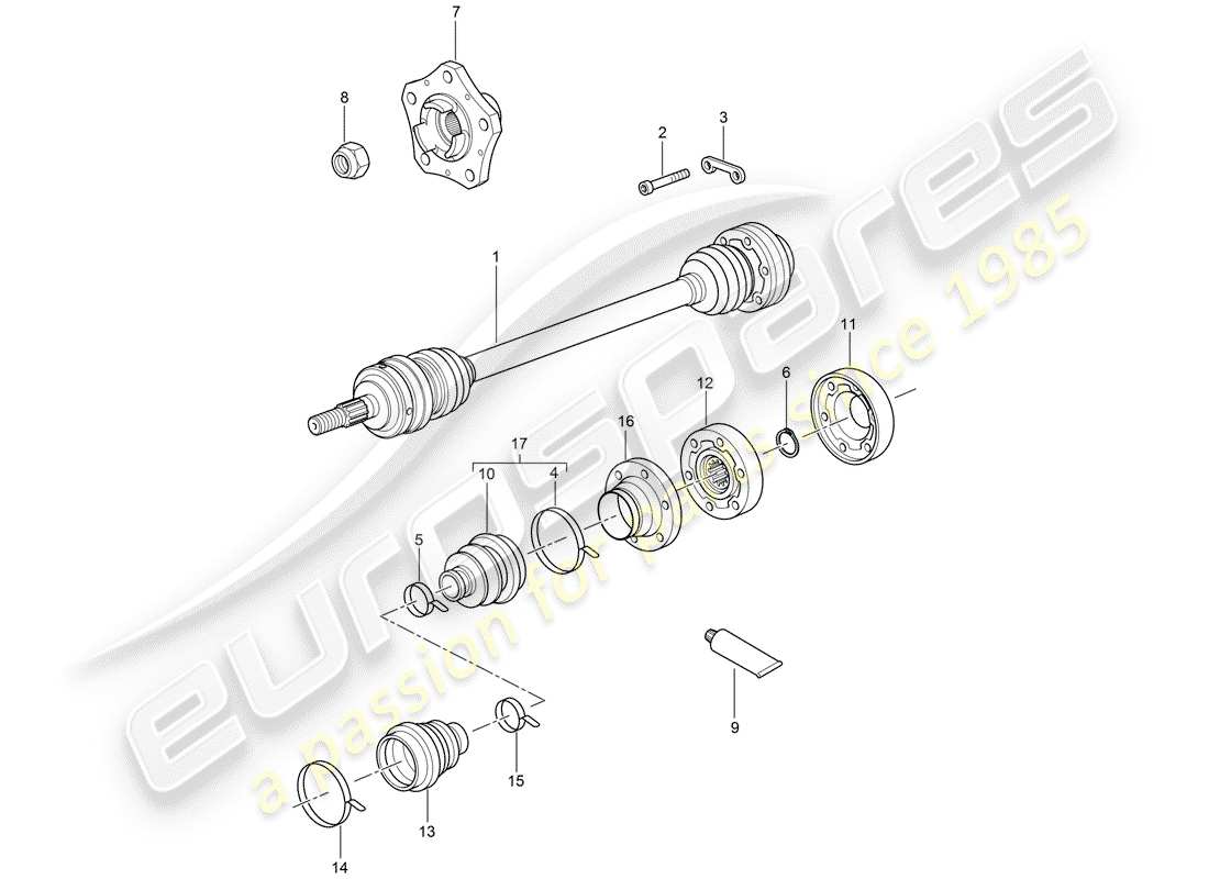 part diagram containing part number 98733202425