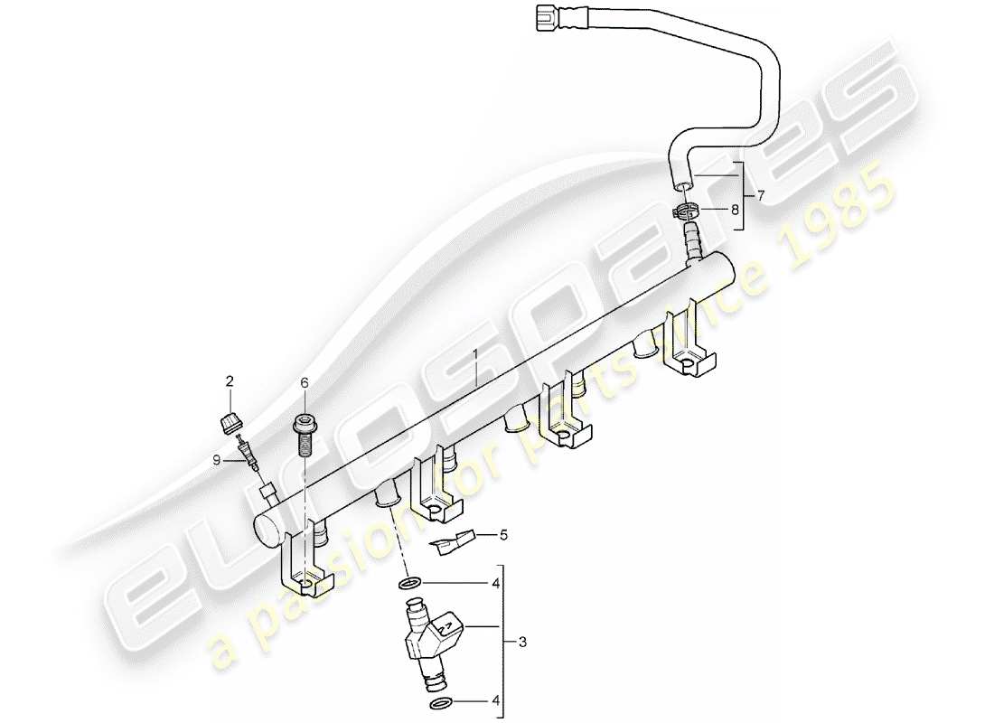 part diagram containing part number 95511029501