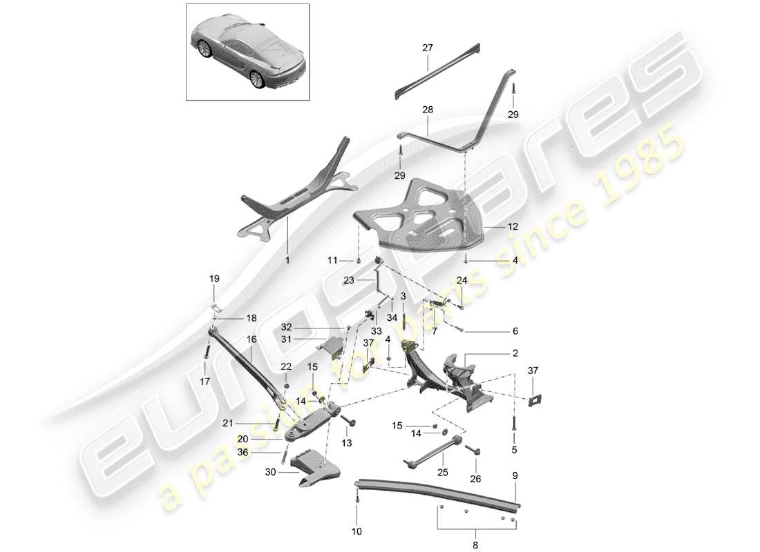 part diagram containing part number 98157553180