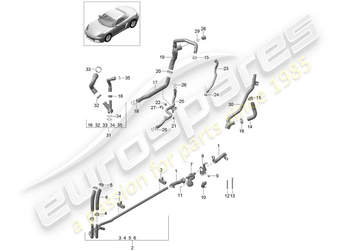 part diagram containing part number 99157282300
