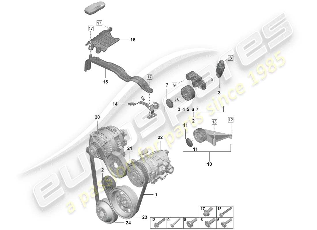 part diagram containing part number 0pb145201