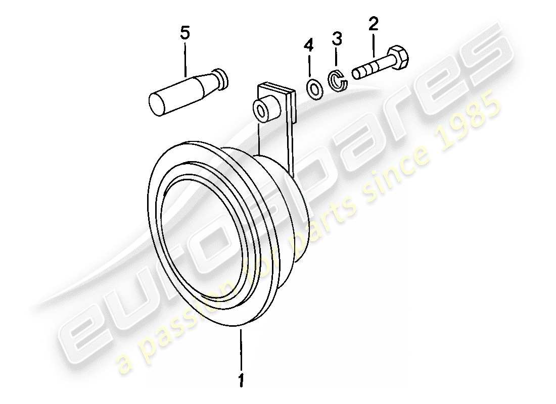 porsche 1979 (924) horn - d >> - mj 1978 parts diagram