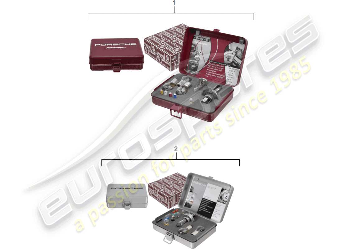 porsche 1998 (986 boxster) lamp replacement box porsche classic parts diagram