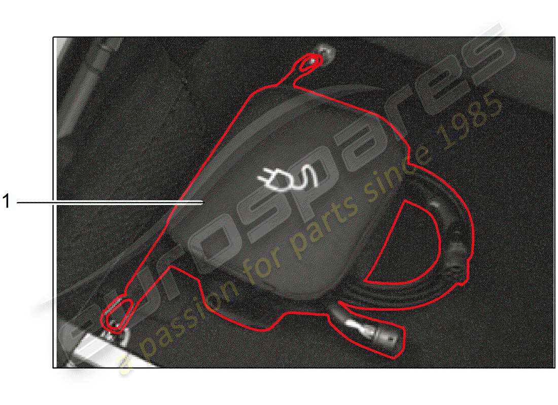 porsche 2016 (tequipment cayenne) connection line part diagram