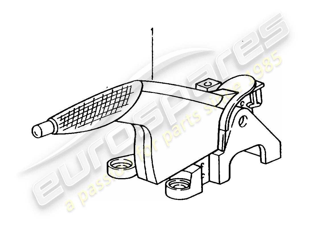 porsche 2006 (tequipment) hand brake lever parts diagram