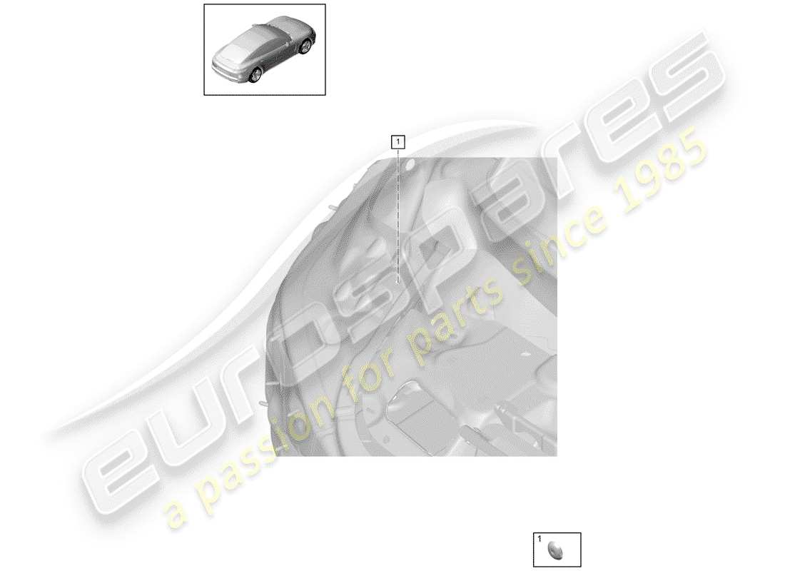 porsche 2018 (panamera 971-1) plug part diagram