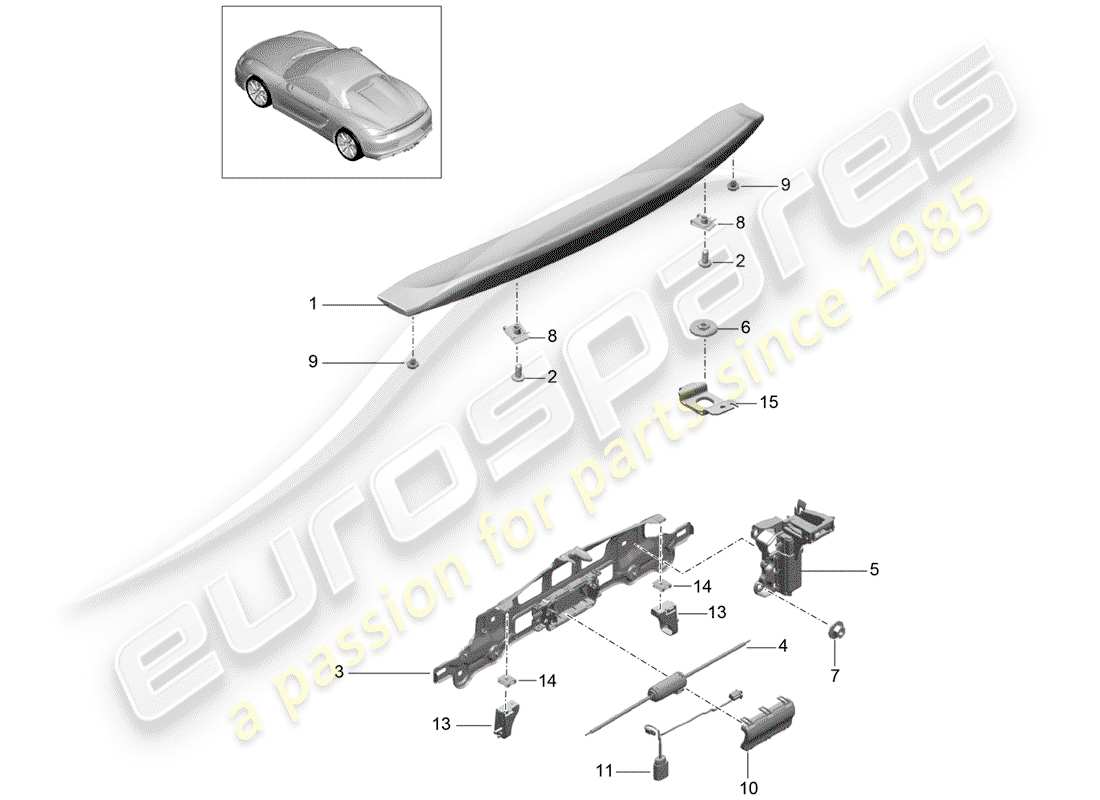 part diagram containing part number 98150430901