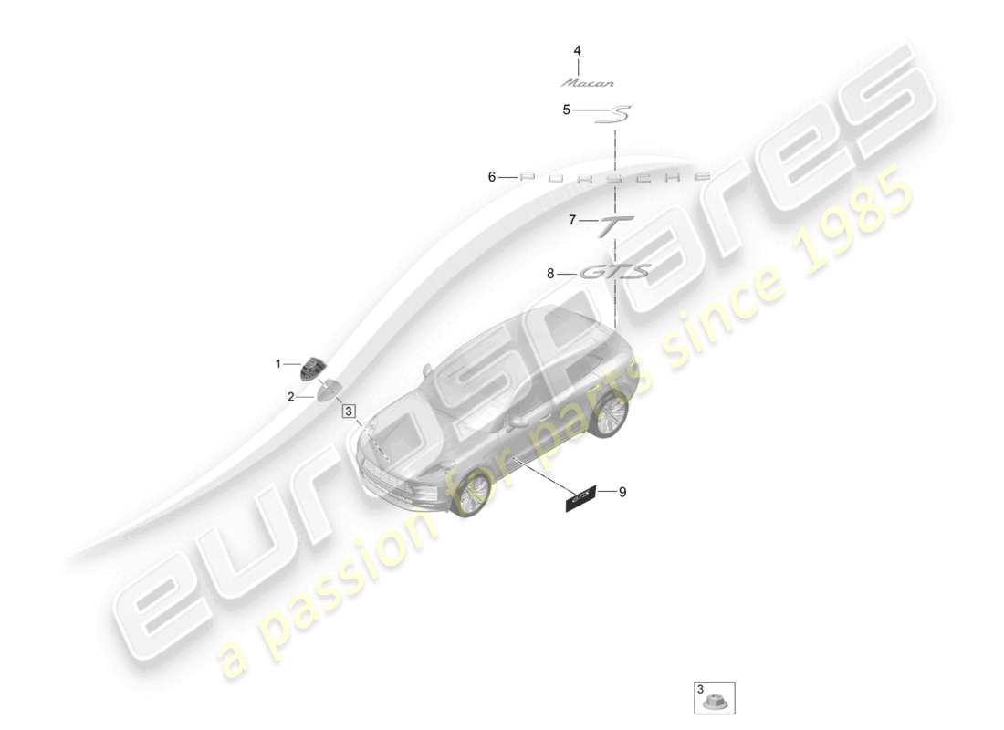 part diagram containing part number 95b853675r