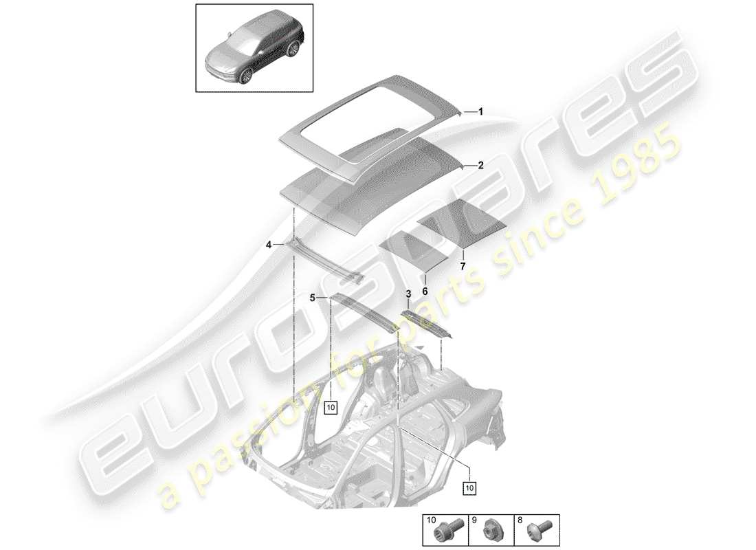 part diagram containing part number n 10472302